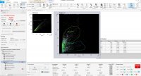 Процесс сортировки клеток программой Cell Sorter Software – анализ популяций клеток по морфологическим параметрам.